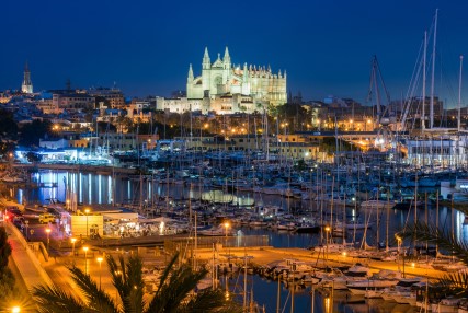 ciudad de Mallorca, islas baleares (españa)